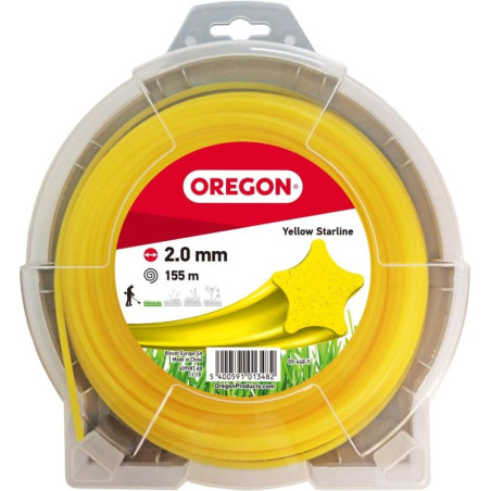 69-448-Y-2mm - 155m Fil étoile nylon jaune Oregon