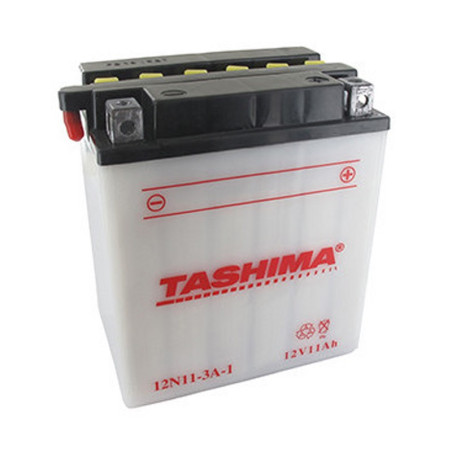 12N113A1-Batterie plomb Tashima 12v -11ah + à droite