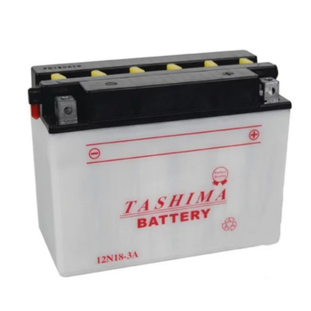 12N183A-Batterie plomb Tashima 12v - 18ah + à droite